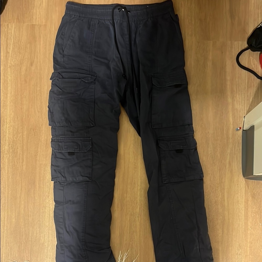 PacSun Blue Loose Cargo Pants